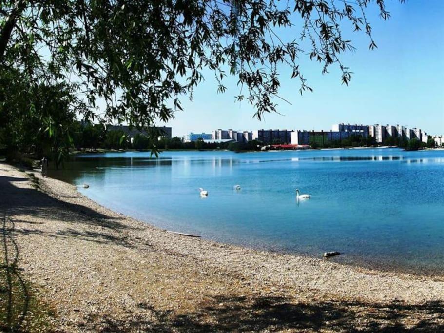 Lake Apartment, 2X Free Garage, 10 Mins To Centre Братислава Экстерьер фото